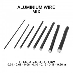 Alambre de aluminio MIX.